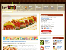 Tablet Screenshot of eastmoonasianbistrova.com